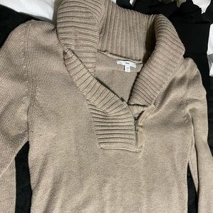 Tan GAP sweater in small